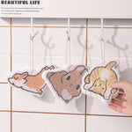 Rabbit Dog Cat Dishwashing Sponge Set of 9 - Lazylifeshop