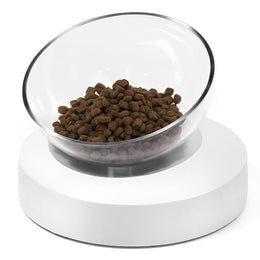 Adjustable Single/Double Raised Pet Bowl - Lazylifeshop