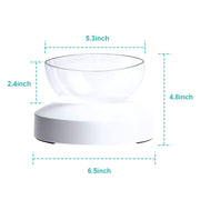 Adjustable Single/Double Raised Pet Bowl - Lazylifeshop