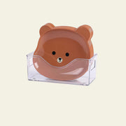Bear Plastic Dinner Plate Set of 8 pcs - Lazylifeshop