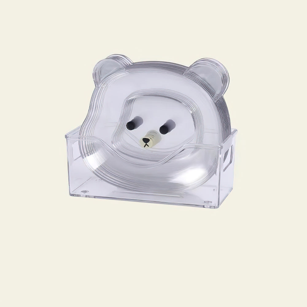 小熊塑料餐盘8件套