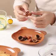 Bear Plastic Dinner Plate Set of 8 pcs - Lazylifeshop