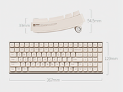 Lofree Loflick100/Loflick68 Triple Mode Connection Mechanical Keyboard