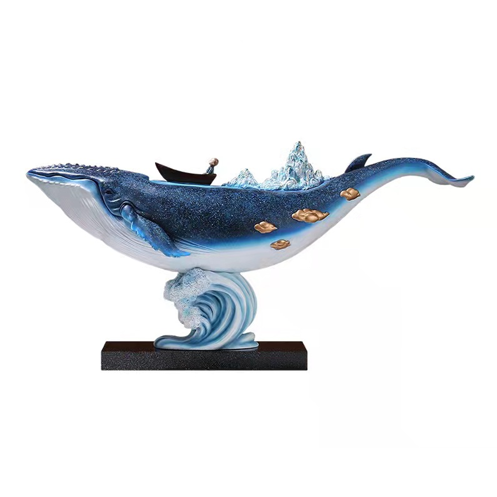 シロナガスクジラの装飾品