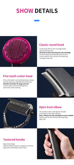Pet Hair Removal Comb Set - Lazylifeshop