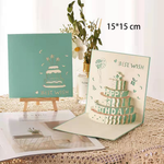 Happy Birthday 3D Pop-Up Festival Greeting Card - Lazylifeshop