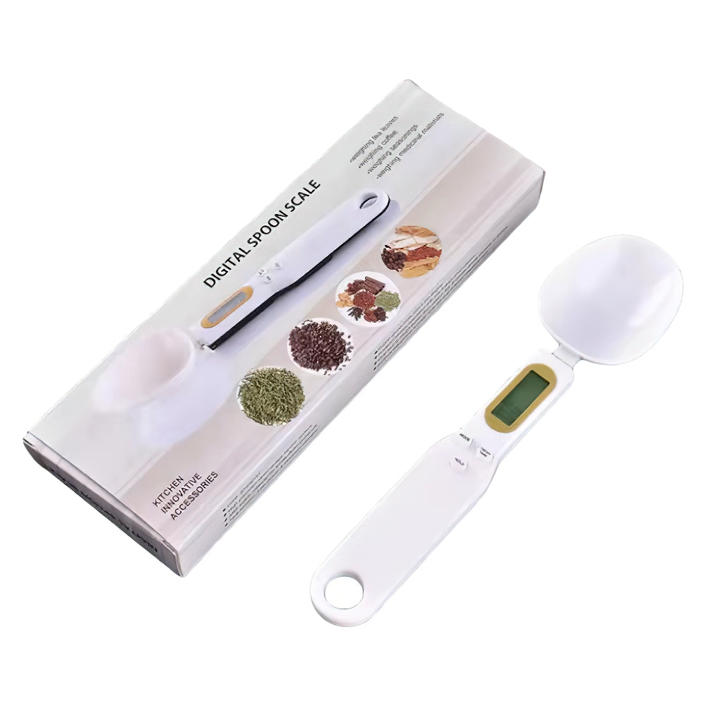 Cuchara Spoon Scale LCD Display Digital Measuring Electronic Weight Gram  Scales.