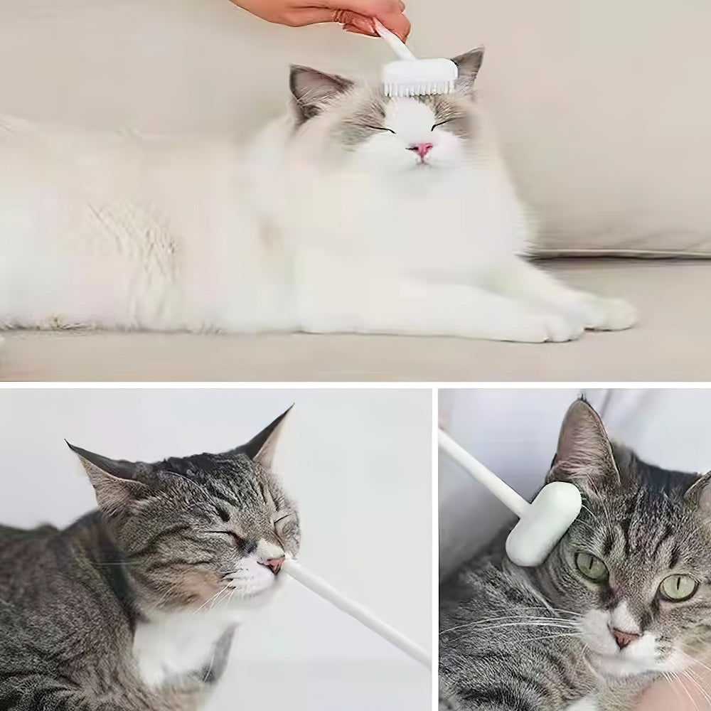 Cat Washable Grooming Shedding Massage Tickling Pet Brush