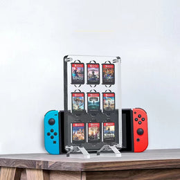 Transparent Game Card Case for Nintendo Switch Acrylic Games Storage Box
