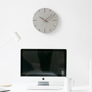 Modern Minimalist Deep Hole Round Wall Clock - Lazylifeshop