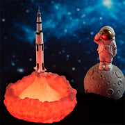 Rocket Lamp 3D - Space Shuttle LED Lamp - Lazylifeshop