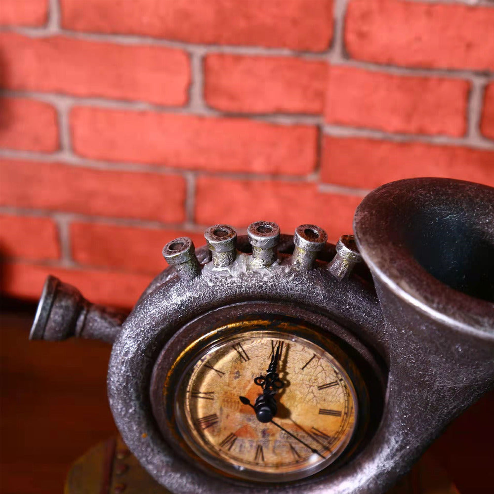 Vintage Horn Alarm Clock