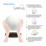 Levitating Moon Lamp - Lazylifeshop