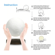 Levitating Moon Lamp - Lazylifeshop