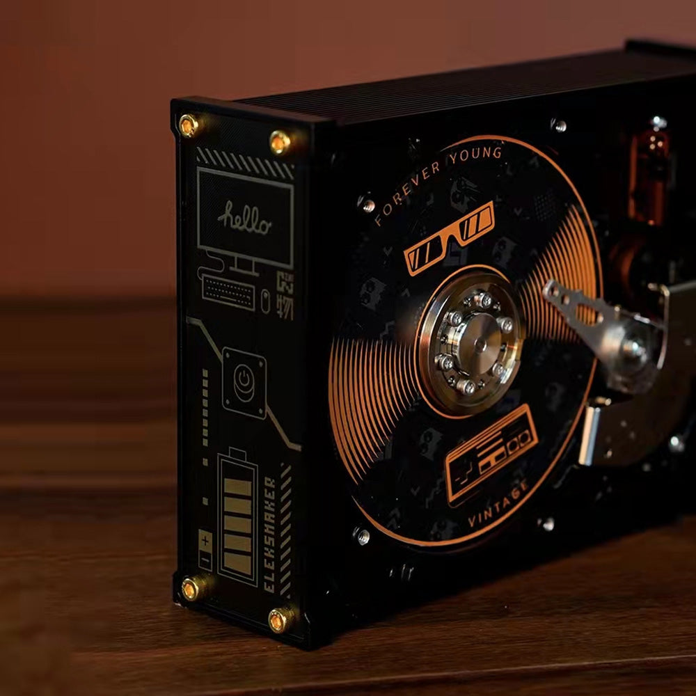EleksMaker EleksHM Hard Drive Metal Punk Bluetooth Portable Speaker