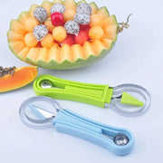 4 In 1 Stainless Steel Melon Baller Scoop Set