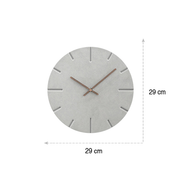 Modern Minimalist Deep Hole Round Wall Clock - Lazylifeshop