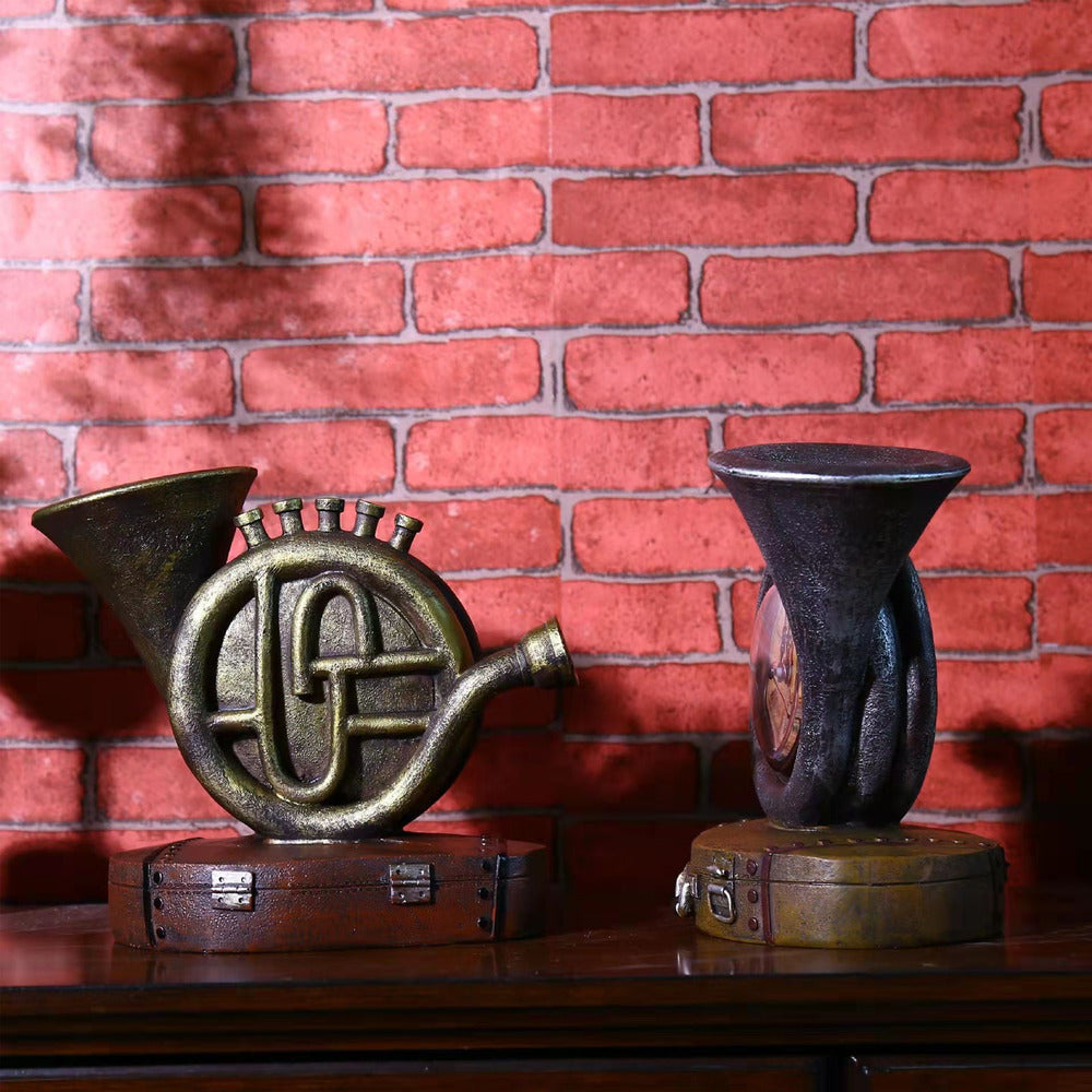 Vintage Horn Alarm Clock