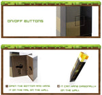 Minecraft Light Up Torch - Lazylifeshop
