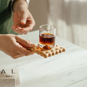 Biscuits Solid Wooden Heat Insulation Coasters - Lazylifeshop