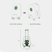 Guitar Style Portable Pet Travel Trolley Carrier - Lazylifeshop