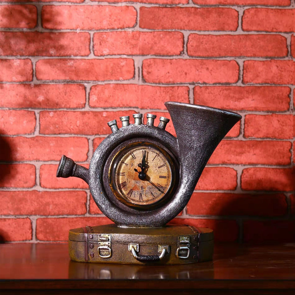 Vintage Horn Alarm Clock