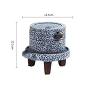 Vintage Cement Stone Grinding Ashtray - Lazylifeshop