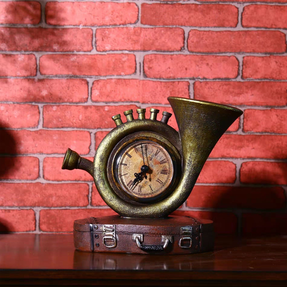 Vintage Horn Alarm Clock