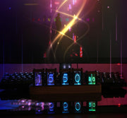 LED Retro Modern Imitation Luminous Nixie Tube Clock - Lazylifeshop