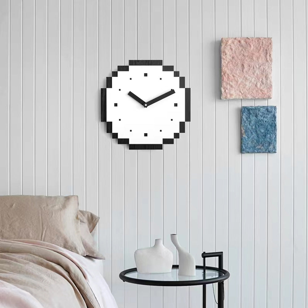 Pixel Juegos Moderno Simple Reloj
