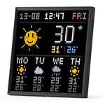 Divoom Pixoo-64 WiFi Pixel Cloud Digital Frame with APP Control,64 X 64 LED Panel Display Frame - Lazylifeshop