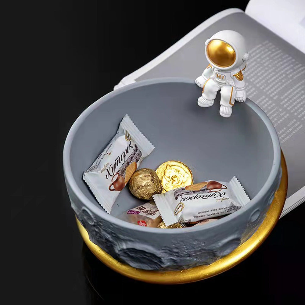 Tazón de almacenamiento de astronauta