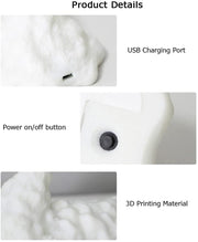 Fire Dragon 3D Printed Night Lampwith USB Rechargeable - Lazylifeshop