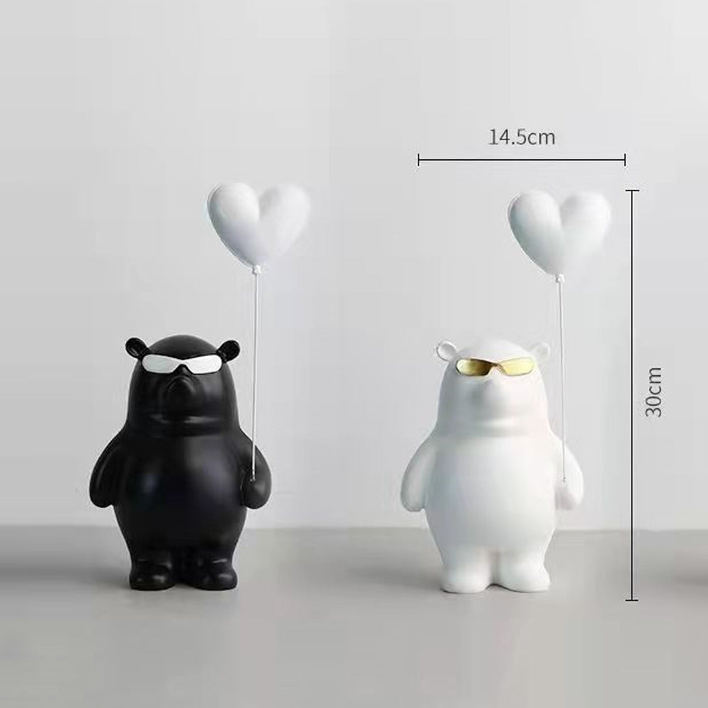 Actitud Oso Con Globo