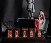 LED Retro Modern Imitation Luminous Nixie Tube Clock - Lazylifeshop