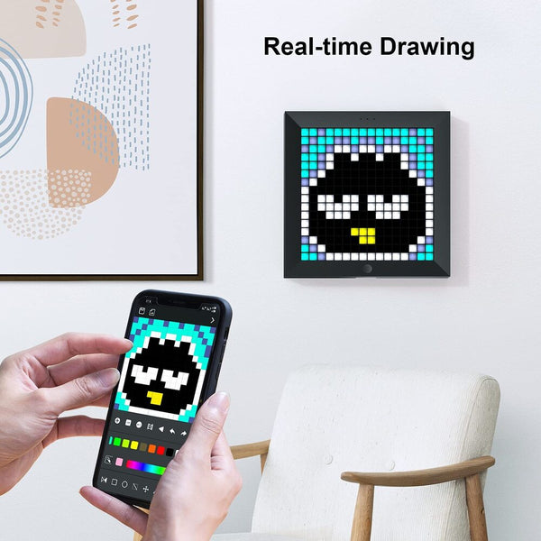 Divoom Pixoo PixelArtデジタルフォトフレーム（16x16 LED