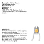 Pet nail clippers - Lazylifeshop