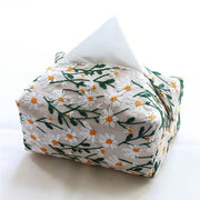 Japanese Daisy Fabric Tissue Box Cover - Lazylifeshop