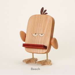Duck Cell Phone Stand Wooden Handmade Big Face Phone Stand - Lazylifeshop