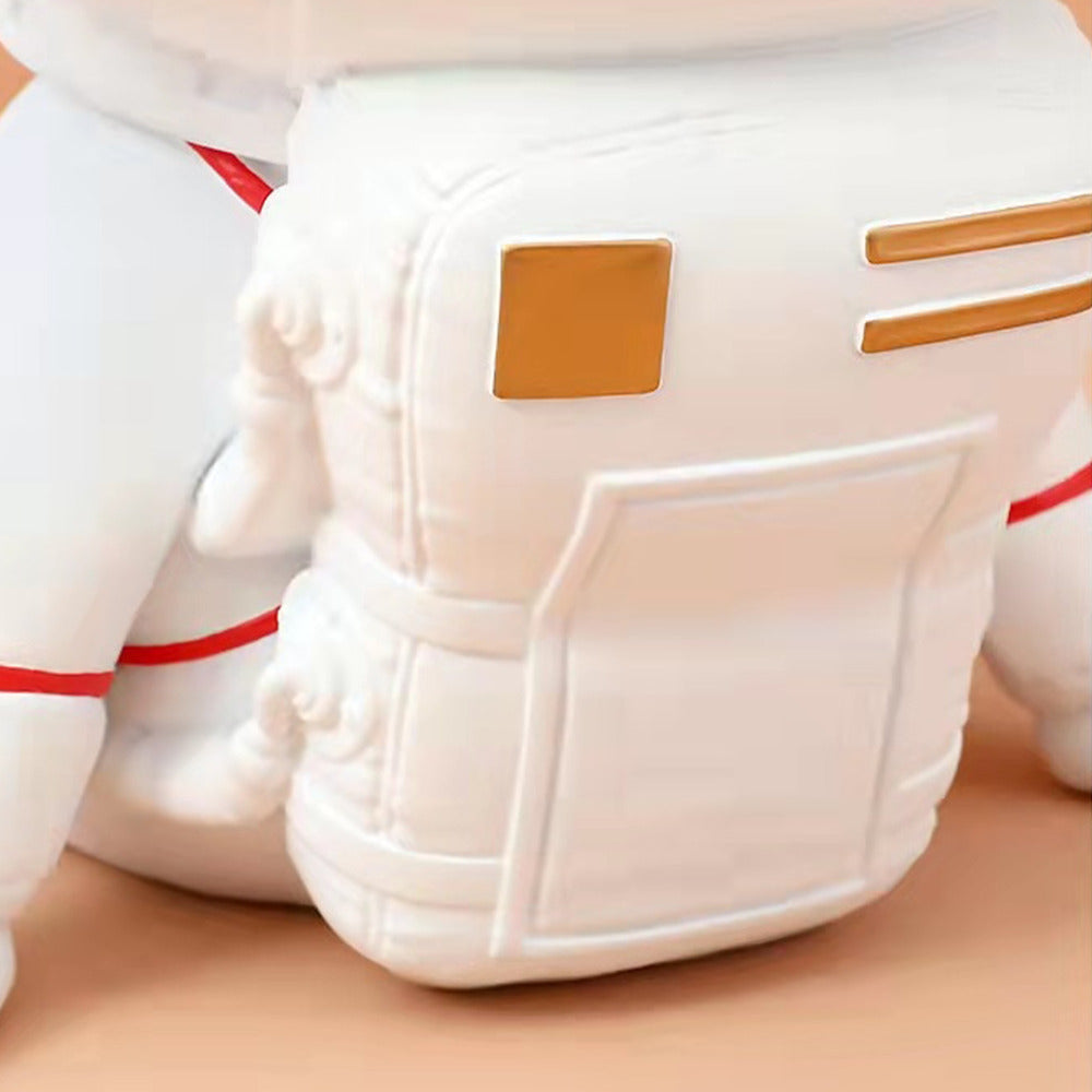 Stargazing Astronaut Statue For Storage