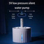 Corrugated Water Fountain with Night Light - Lazylifeshop