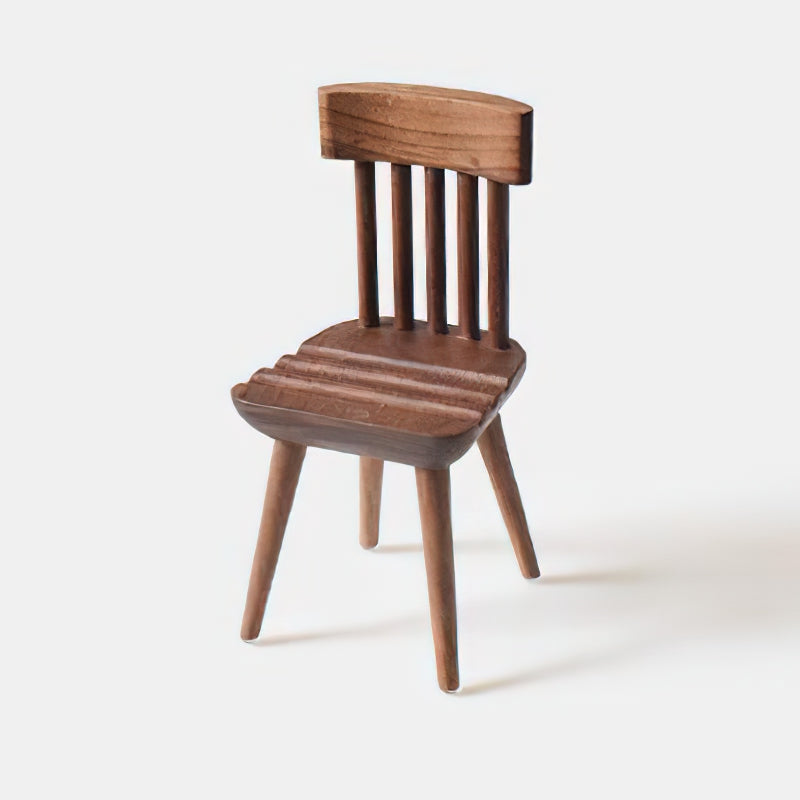Chair and Bench Phone Stand Stand Handmade Wooden