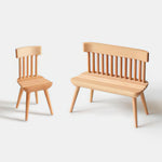 Chair and Bench Phone Stand Stand Handmade Wooden - Lazylifeshop