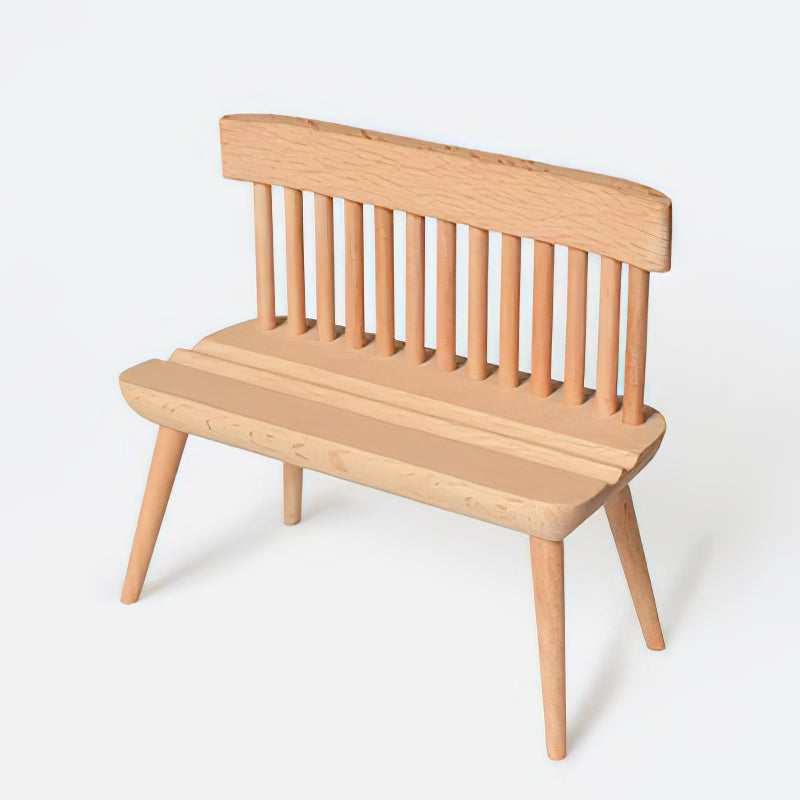 椅子とベンチの電話スタンドスタンド手作り木製