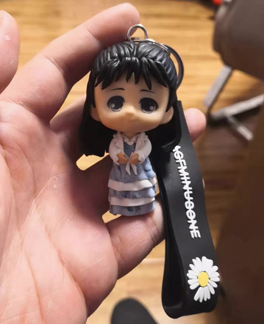 Customizable Cute Soft Clay Figures Keychain