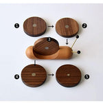 Snail Coaster set Wooden Handmade Home Decor Products - Lazylifeshop