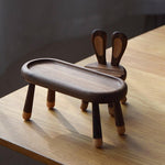 Cell Phone Stand Handmade Wooden Rabbit Ear Chair Unique Phone Stand - Lazylifeshop