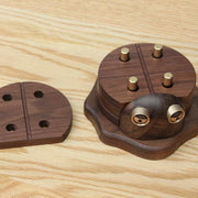 Turtles Coasters Set Handmade Wooden Desk Decor - Lazylifeshop