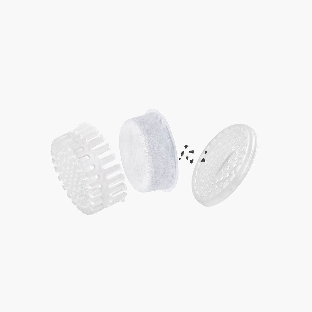 Pet travel bottle Filter assembly