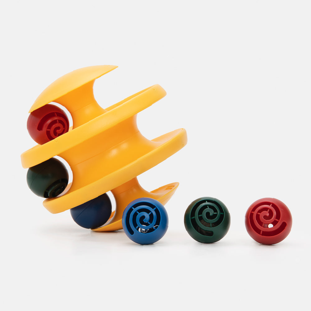 Pet Toy For Cats Tumbler with Balls & Tracks Type